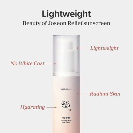 Beauty Of Joseon - Ginseng Moist Sun Serum ( SPF 50+ PA++++ ) 50 ml