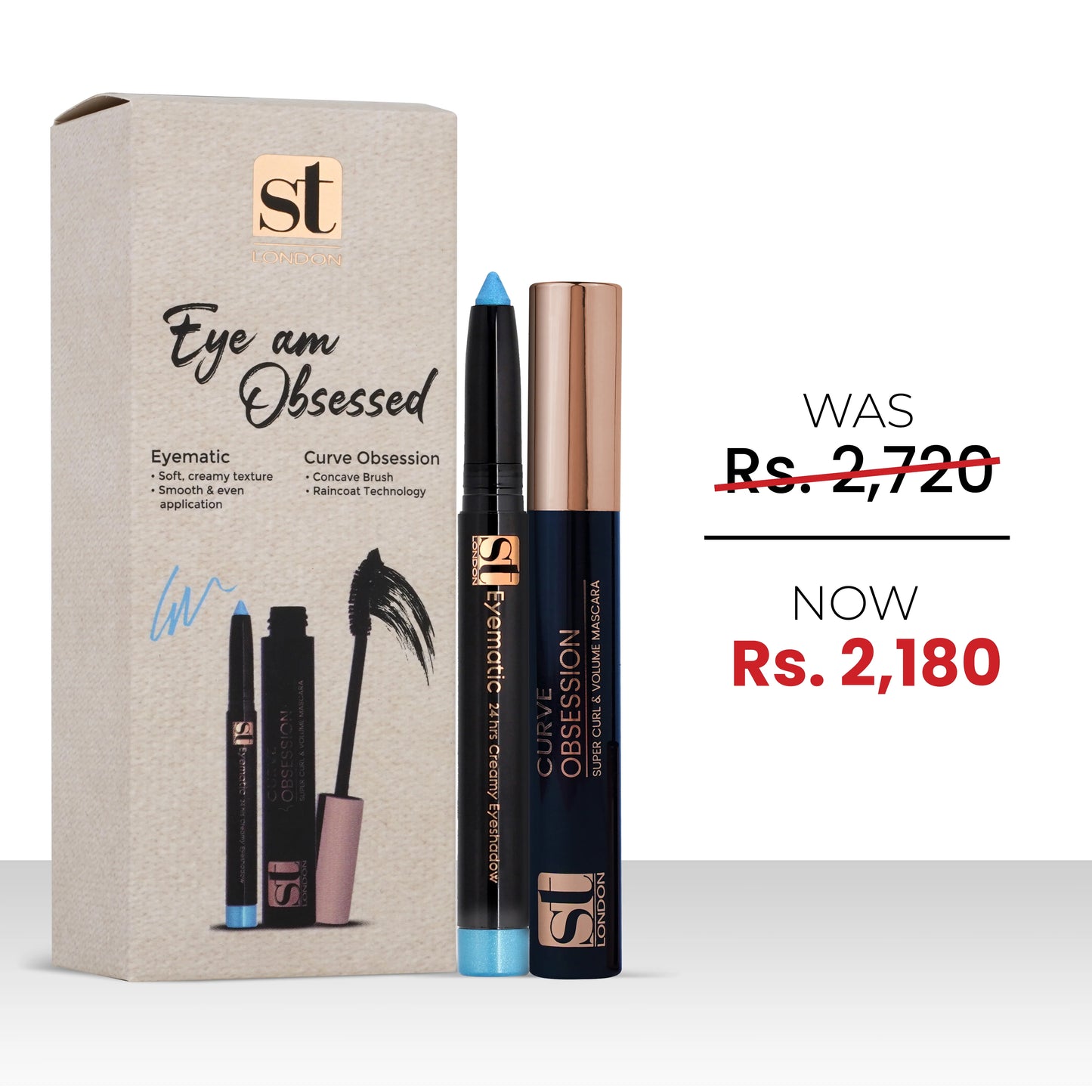 ST London - Eye Am Obsessed (Curve Mascara + Eyematic Bundle)