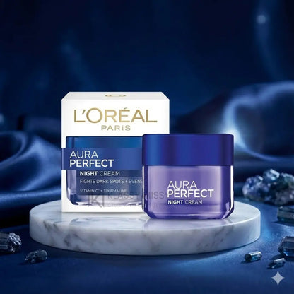 LOreal Paris - Aura Perfect Night Cream For Brighter Skin 50 ml