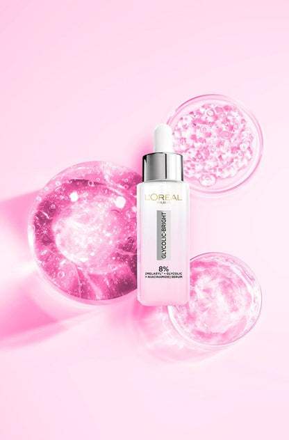 LOreal Paris - Glycolic Bright Instant Glowing Face Serum - 15ml